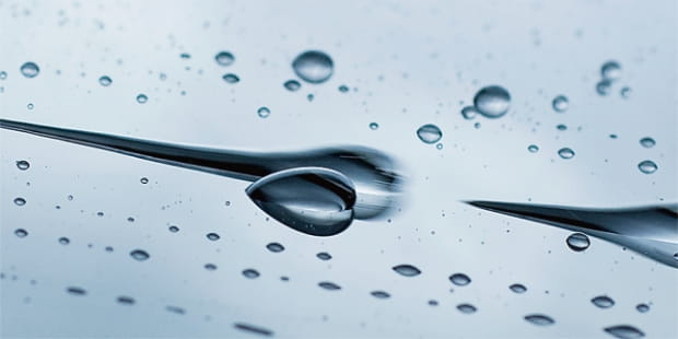 利用最新技術所創造的超滑水鍍膜